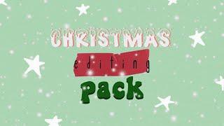 Christmas Editing Pack | Christmas Music, Overlays, Backgrounds and More