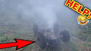 SAVAGE RC Car Runaway - don't laugh!