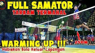 samator warming up voly tarkam terbaru | spike voli tarkam samator | voli terbaru cakrawala cup