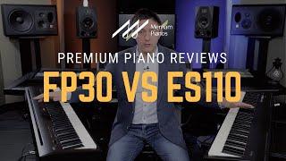 Roland FP-30 vs Kawai ES110 Digital Piano Comparison, Review & Demo