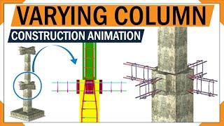 How to provide column reinforcement | column design | RCC column construction | rebar reinforcement