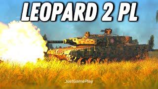 Leopard 2PL Polish Main Battle Tank Gameplay | War Thunder No Commentary #warthunder