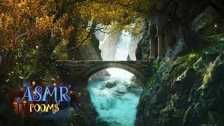 Lord of the Rings Inspired ASMR - Mirkwood - Woodland Realm Ambience with river, rustling leaves UHD