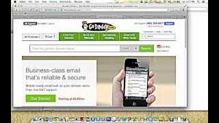 Pointing godaddy domain name to hostgator nameservers