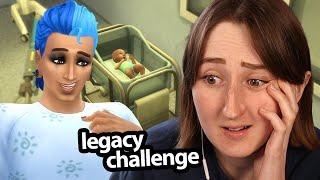 my legacy challenge heir gave birth to TWINS