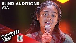 Aya Barcenilla - Ili-Ili Tulog Anay | Blind Auditions | The Voice Kids Philippines Season 4