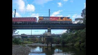 KiwiRail's DFB 7199- Steam Incorporated's Anzac Express to Waiouru (HD)