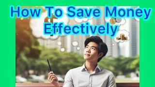 Tips of Saving Money Effectively. Frugal Living. #funenglishlearning