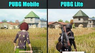 PUBG Mobile vs PUBG Lite PC (Graphics & FPS Comparison)