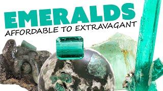 How To Collect Emeralds | Unboxing Spheres, Specimens & Cut Gems