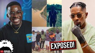 Shatta Wale Involved in Galamsey? Agenda Boys Exposed Him