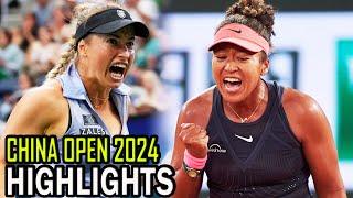 Naomi Osaka vs Yulia Putintseva Highlights | China Open 2024