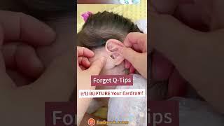 Ear Cleaning Asmr Satisfying Removel #shorts