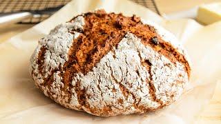 REAL Bread WITH NO YEASTThe Fastest and Easiest Bread Recipe in the Oven!