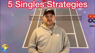 5 Tips That’ll Help You DOMINATE Your Singles Matches (Tennis Tactics Explained)