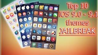 Top 10 iOS 9.0 - 9.1 themes (Jailbreak)