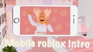 How to make Roblox GFX intro Mobile!