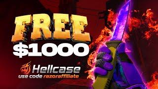 Get Free Money on Hellcase 2023 | Hellcase Promo Code: RazorAffiliate