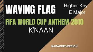 Wavin' Flag Karaoke Higher Key with Lyrics | K'naan #knaan