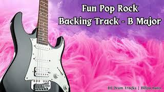 Fun Pop Rock - Backing Track - B Major - 90 - 110 BPM