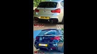 Bmw m135i vs m140i sounds comparison!! #sound #comparison #bmwm135i #bmwm140i #viral #fyp