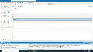 Outlook Lesson 4 1 Creating an Appointment