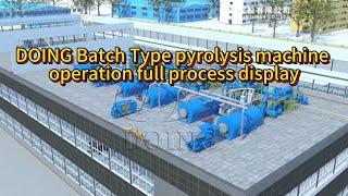 The details of batch type pyrolysis machine