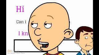 Caillou Goes To Cleverbot And Gets Grounded