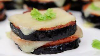 Easy Baked Aubergine Recipe: kids will love this meatless Eggplant Burger | Baked Eggplant recipe