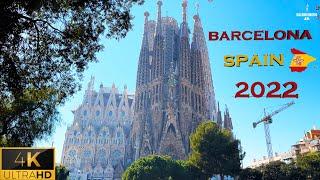   The Sagrada Família - Barcelona - Spain  Walking Tour 2022-  4K ( Ultra HD 60fps)