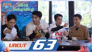 Uncut Tập 63: HIEUTHUHAI "tiếp thực" cho Cris Phan, Quế Ngọc Hải uống nước cầm hơi | 2 Ngày 1 Đêm