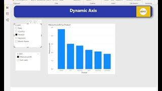 AMAZING TIP TO CHANGE X AXIS &Y AXIS DYNAMICALLY IN POWER BI || FILED PARAMETER IN WHAT IF PARAMETER