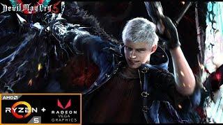 Devil May Cry 5 (Ryzen 5 2400G + Radeon RX Vega 11) PC Gameplay 2 720p HD