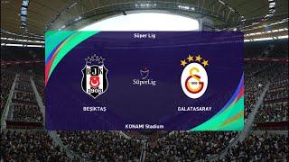 BEŞİKTAŞ - GALATASARAY (Süper Lig 10.Hafta) Pes 2021