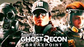 Ghost Recon Breakpoint Rainbow Six Crossover AMBER SKY All Cutscenes (Game Movie) 1080p