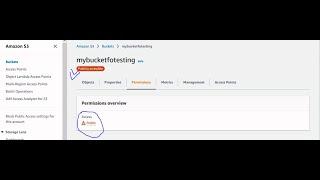 AWS | How to make S3 bucket publicly accessible | #aws #amazons3 #public #cloudinfrastructure