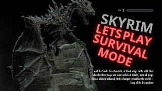 Skyrim Anniversary Edition: Survival Mode Let's Play Episode 1! Main Campaign!