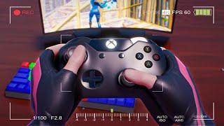 Fortnite Xbox Elite 2 Controller Handcam Gameplay + BEST PRO Paddle Binds 