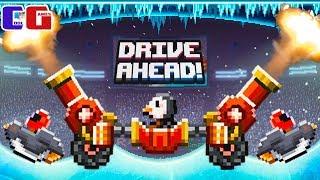 Drive Ahead the revolt of the PENGUINS! Winter JOB on the NEW CAR! Cartoon Drive-Ahed