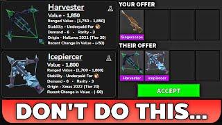 Is Harvester Dying ? | MM2 Trading Montage 4