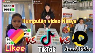 KUMPULAN VIDEO TIKTOK VS LIKEE VS SNACK VIDEO ! Mana yang Keren ya?