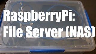 Raspberry Pi: File Server (NAS Network Attached Storage) setup