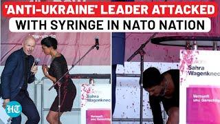 On Cam: ‘Anti-Ukraine’ Leader Attacked With Syringe In NATO Nation Amid Russia War | Germany | Olaf