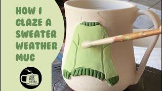 How I glaze a Sweater Weather mug