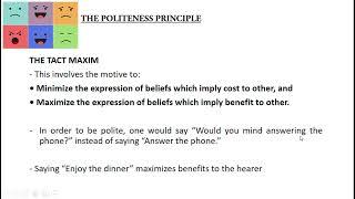 The Politeness Principle