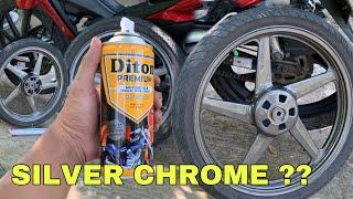 BUKAN SILVER CHROME TAPI KEREN ,, Repaint Velg Silver Grey Diton Premium