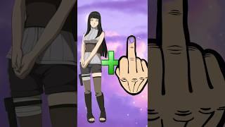 Naruto Characters In Middle Finger  Mode! #fyp #fypシ゚ #naruto #hinata #tsunade #shippuden