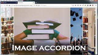 Image Accordion Slider Jquery | Accordion Slider With Html & Css Only | Horizontal Accordion Slider