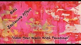 Paintings with Holi song