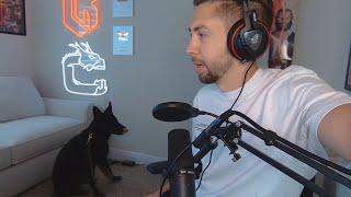 Kebun Shows His New Dog on Stream